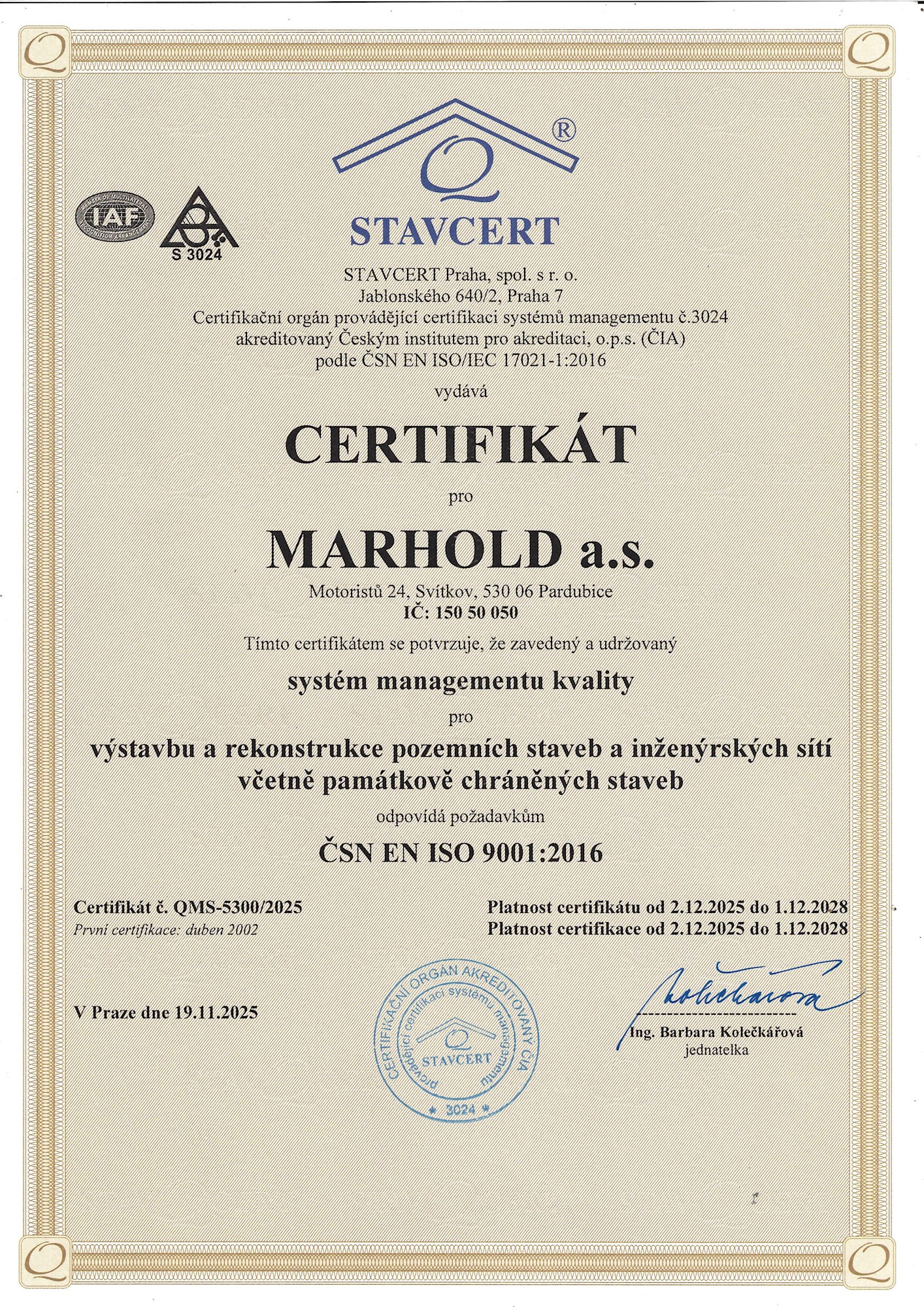 ISO 9001 2016 Do 12 2028 Konverze Stránka 1