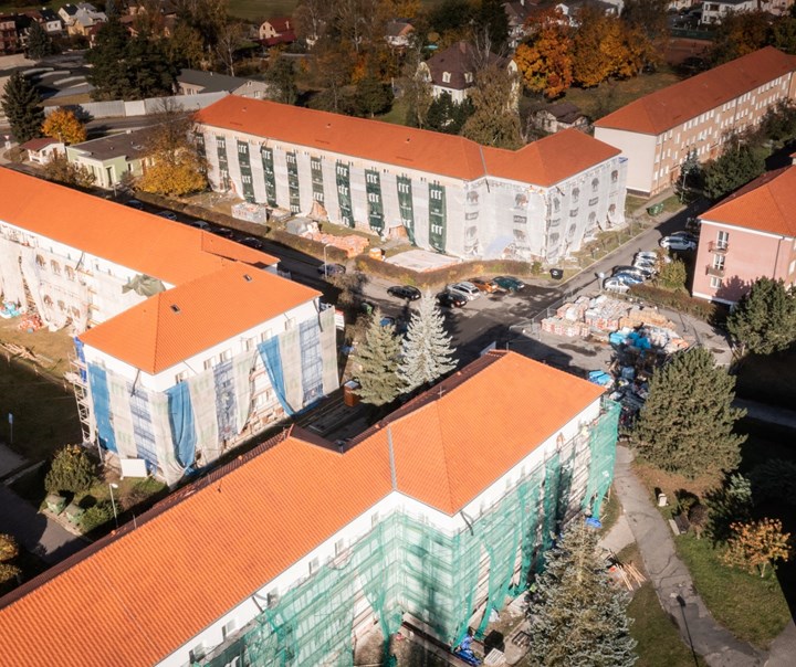 Energetické snížení náročnosti bytových domů v Mimoni